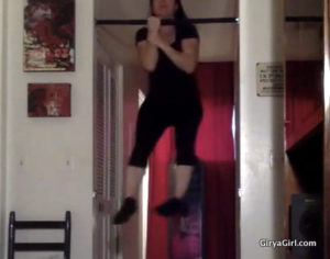 One Hand Pull Up Demo