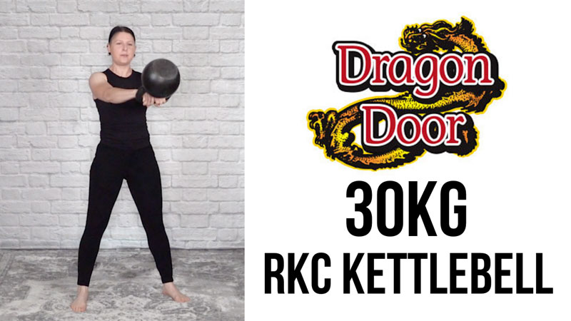 Fun with 30kg Dragon Door RKC Kettlebells!