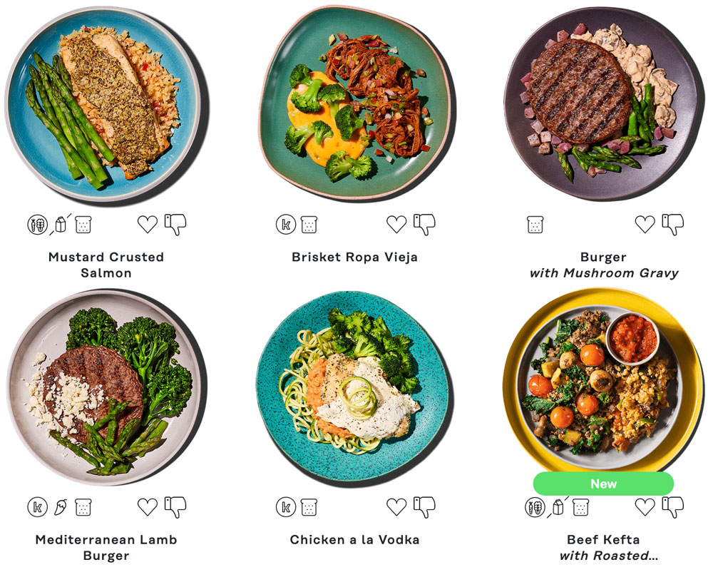 Factor 75 Example Meals