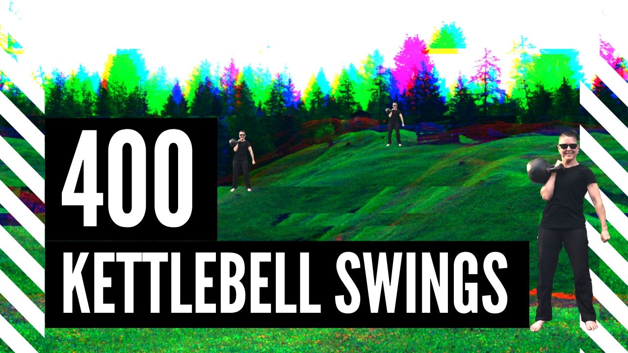 400 Kettlebell Swings GiryaGirl.com Workout