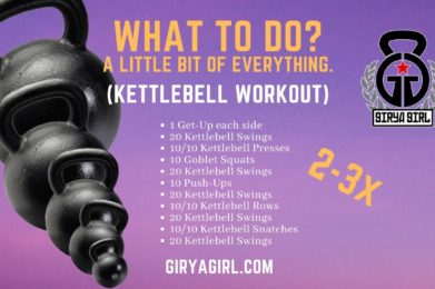 A little bit of everything kettlebell workout