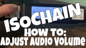 How to Adjust the Audio Volume on the Dragon Door Isochain