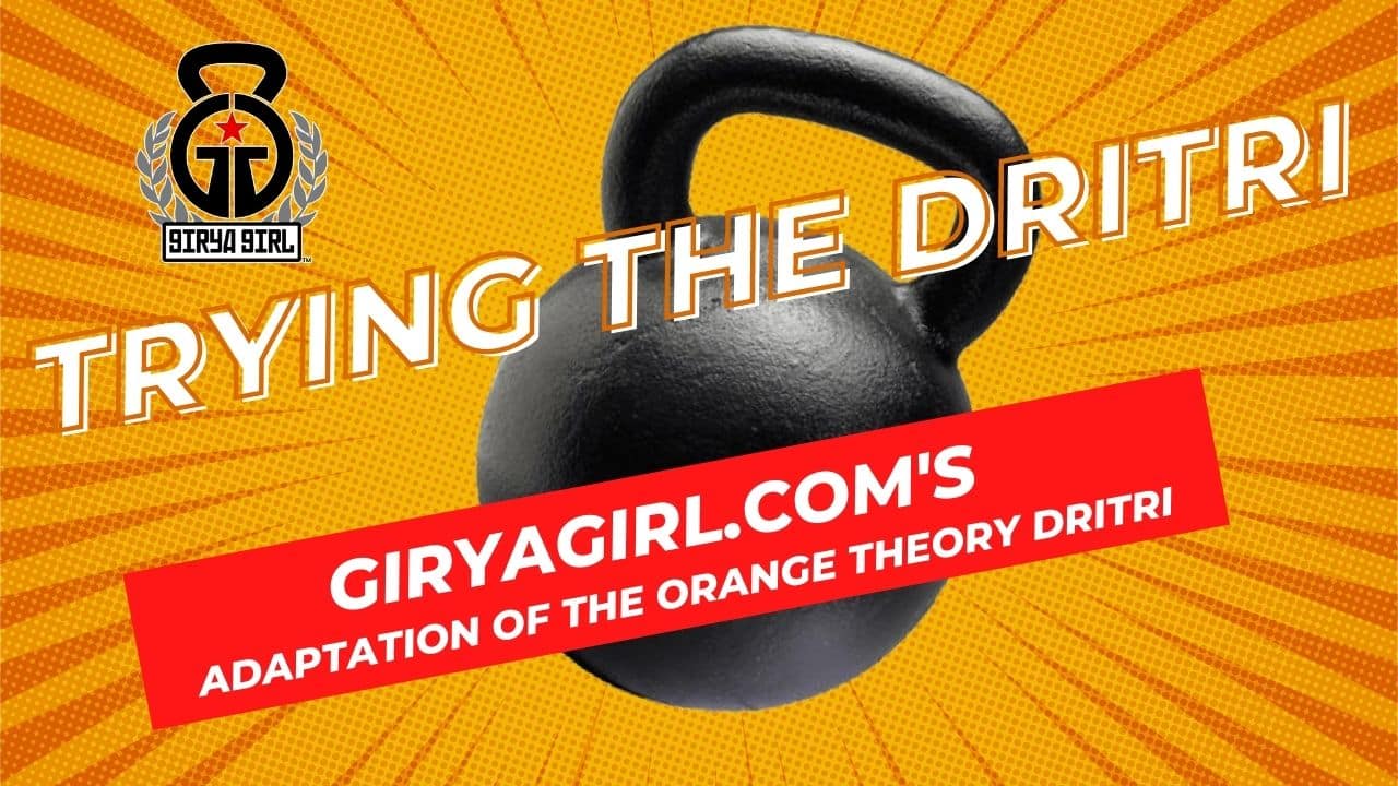 Featured Image for the GiryaGirl.com adapation of Orange Theory's DriTri Benchmark workout