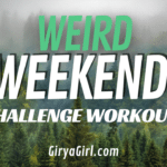 weird weekend challenge workout decorative lead image (fog in the woods)