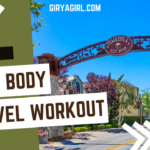 lead image for a hotel gym full body travel workout, featuring the Old Town Temecula arch