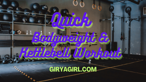 Quick Bodyweight and Kettlebell Workout lead image