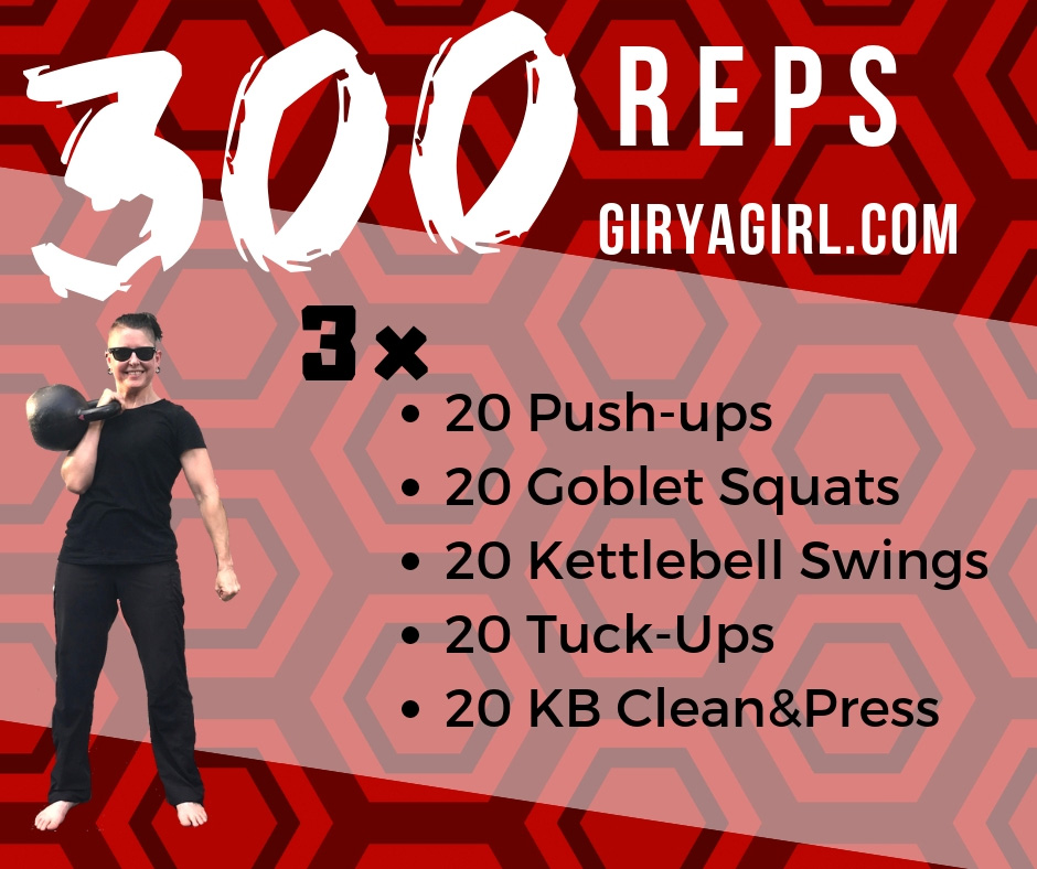 a 300 Kettlebell Bodyweight Workout… | GiryaGirl.com