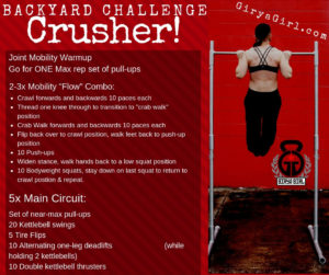 Backyard Challenge Crusher Workout