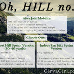 Hill Sprint or fan bike airdyne Assault Bike Workout