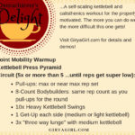 Overachiever's Delight Kettlebell and Calisthenics workout