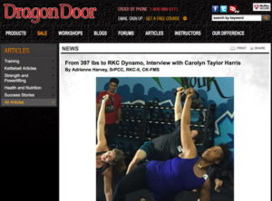 Dragon Door Interview with Carolyn Taylor Harris